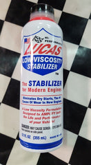 Lucas Oil 11097 Low Viscosity Stabilizer Synthetic Engine Oil Treatment 12 oz