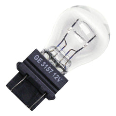 GE 3157 12 Volt Wedge Base Clear Automotive Bulb Blister Pack 2 Bulbs