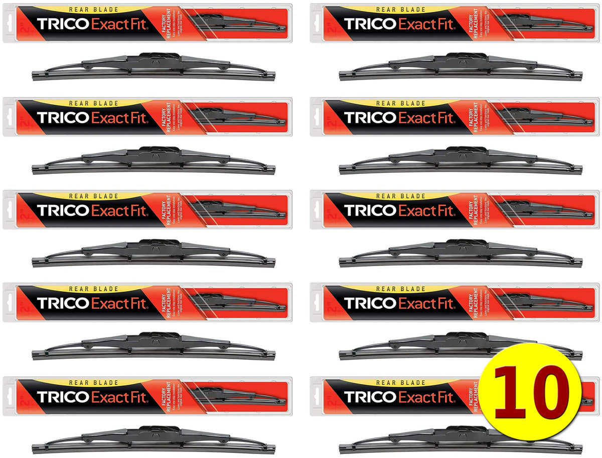 Trico Exact Fit 13-1 Factory Replacement 13" Rear Wiper Blade 10 Pack