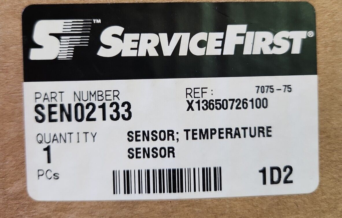 Trane chiller temperature sensor 1pc OEM part SEN02133     X13650726100