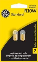 GE R10W Automotive Bulb 12 Volt 2 Pack Retail Blister pack carded