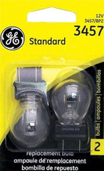 GE 3457 Clear Automotive bulb Blister Pack 2 Bulbs