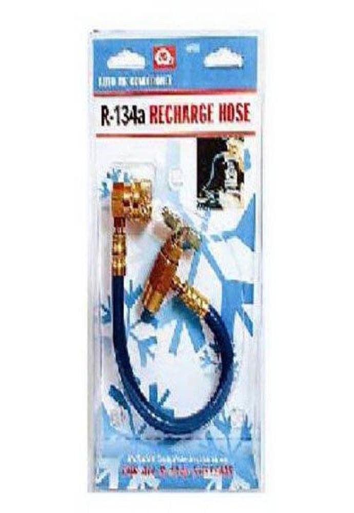 Interdynamics MB-134A Car Air Conditioner Hose for R134A Refrigerant, Recharge Hose for Cars & Trucks & More, Reusable