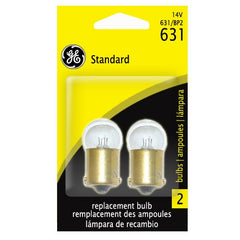 GE 631 14 Volt Clear Automotive Bulb 2 Pack