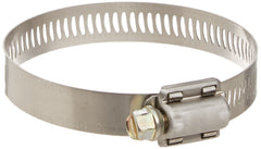 Breeze 62036H Power Seal USA MADE Stainless Steel Hose Clamp  Worm Drive SAE Size 36 1-13/16" to 2-3/4" Diameter Range, 1/2" Bandwidth Box of 10