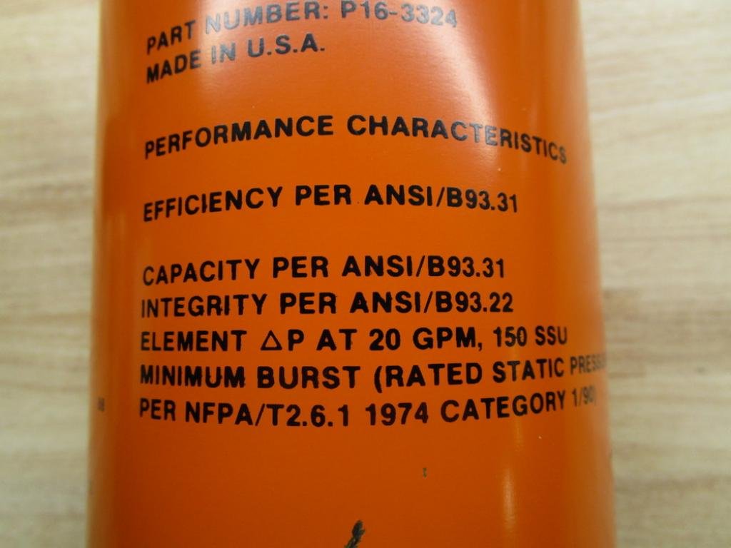 Donaldson P16-3324 Hydraulic Oil Filter